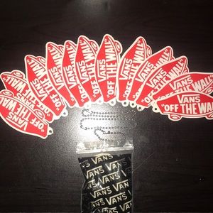 Vans Stickers, Shoe Laces And Chains!